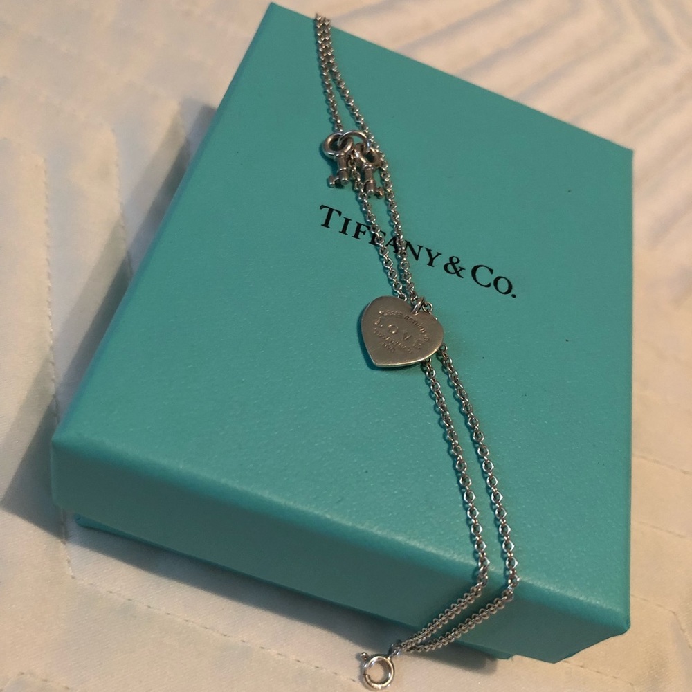 Tiffany’s & Co. - key to my heart charm bracelet